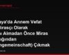 Almanya'da Annem Vefat Etti, Mirasçı Olarak Payımı Almadan Önce Miras Ortaklığından (Erbengemeinschaft) Çıkmak İstiyorum, Bu Mümkün mü?