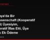 Almanya'da Bir Genossenschaft (Kooperatif Şirketi) Üyesiyim, Kooperatif İflas Etti, Üye Olarak Ek Ödeme (Nachschusspflicht) Yapmak Zorunda mıyım?
