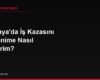 Almanya'da İş Kazasını İşverenime Nasıl Bildiririm?