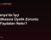 Almanya'da İşçi Sendikasına Üyelik Zorunlu mu, Faydaları Neler?