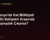 Almanya'da Kat Mülkiyeti (WEG) Sahipleri Arasında Anlaşmazlık Çıkarsa?