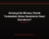 Almanya'da Mirasçı Olarak Terekedeki Hisse Senetlerini Nasıl Devralırım?