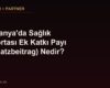 Almanya'da Sağlık Sigortası Ek Katkı Payı (Zusatzbeitrag) Nedir?