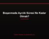 Boşanmada Ayrılık Süresi Ne Kadar Olmalı?