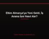Eltim Almanya'ya Yeni Geldi, İş Arama İzni Nasıl Alır?