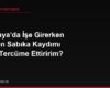 Almanya'da İşe Girerken İstenen Sabıka Kaydımı Nasıl Tercüme Ettiririm?