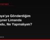 Almanya'ya Gönderdiğim Konteyner Limanda Alıkondu, Ne Yapmalıyım?