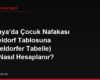 Almanya'da Çocuk Nafakası Düsseldorf Tablosuna (Düsseldorfer Tabelle) Göre Nasıl Hesaplanır?