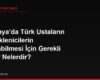 Almanya'da Türk Ustaların ve Yüklenicilerin Çalışabilmesi İçin Gerekli İzinler Nelerdir?