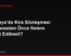 Almanya'da Kira Sözleşmesi İmzalamadan Önce Nelere Dikkat Edilmeli?