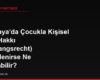 Almanya'da Çocukla Kişisel İlişki Hakkı (Umgangsrecht) Engellenirse Ne Yapılabilir?