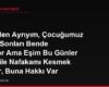 Eşimden Ayrıyım, Çocuğumuz Hafta Sonları Bende Kalıyor Ama Eşim Bu Günler İçin Bile Nafakamı Kesmek İstiyor, Buna Hakkı Var mı?
