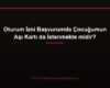 Oturum İzni Başvurumda Çocuğumun Aşı Kartı da İstenmekte midir?