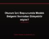 Oturum İzni Başvurumda Meslek Belgemi Sonradan Ekleyebilir miyim?