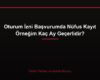 Oturum İzni Başvurumda Nüfus Kayıt Örneğim Kaç Ay Geçerlidir?