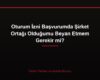 Oturum İzni Başvurumda Şirket Ortağı Olduğumu Beyan Etmem Gerekir mi?