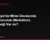 Almanya'da Miras Davasında Arabuluculuk (Mediation) Seçeneği Var mı?