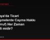 Almanya'da Ticari Sözleşmelerde Cayma Hakkı (Widerruf) Her Zaman Geçerli midir?