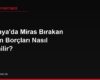 Almanya'da Miras Bırakan Kişinin Borçları Nasıl Öğrenilir?