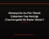 Almanya'da Au Pair Olarak Çalışırken Cep Harçlığı (Taschengeld) Ne Kadar Olmalı?