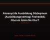 Almanya'da Ausbildung Sözleşmem (Ausbildungsvertrag) Feshedildi, Oturum İznim Ne Olur?