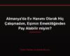Almanya'da Ev Hanımı Olarak Hiç Çalışmadım, Eşimin Emekliliğinden Pay Alabilir miyim?