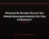 Almanya'da Süresiz Oturum İzni (Niederlassungserlaubnis) İçin Kaç Yıl Beklenir?