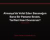 Almanya'da Vefat Eden Bacanağım Bana Bir Pastane Bıraktı, Tarifleri Nasıl Devralırım?