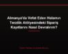 Almanya'da Vefat Eden Halamın Terzilik Atölyesindeki Sipariş Kayıtlarını Nasıl Devralırım?