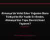 Almanya'da Vefat Eden Yeğenim Bana Türkiye'de Bir Yazlık Ev Bıraktı, Almanya'dan Tapu Devrini Nasıl Yaparım?