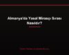 Almanya'da Yasal Mirasçı Sırası Nasıldır?