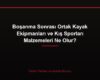 Boşanma Sonrası Ortak Kayak Ekipmanları ve Kış Sporları Malzemeleri Ne Olur?