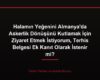 Halamın Yeğenini Almanya'da Askerlik Dönüşünü Kutlamak İçin Ziyaret Etmek İstiyorum, Terhis Belgesi Ek Kanıt Olarak İstenir mi?