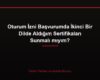 Oturum İzni Başvurumda İkinci Bir Dilde Aldığım Sertifikaları Sunmalı mıyım?