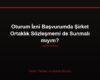 Oturum İzni Başvurumda Şirket Ortaklık Sözleşmemi de Sunmalı mıyım?