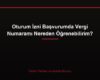 Oturum İzni Başvurumda Vergi Numaramı Nereden Öğrenebilirim?