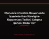Oturum İzni Uzatma Başvurumda İşyerimin Kısa Süreliğine Kapanması (Tadilat) Çalışma Şartımı Etkiler mi?
