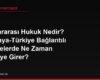 Uluslararası Hukuk Nedir? Almanya-Türkiye Bağlantılı Meselelerde Ne Zaman Devreye Girer?