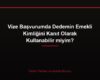 Vize Başvurumda Dedemin Emekli Kimliğini Kanıt Olarak Kullanabilir miyim?