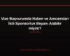 Vize Başvurumda Halam ve Amcamdan İkili Sponsorluk Beyanı Alabilir miyim?