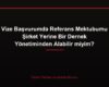 Vize Başvurumda Referans Mektubumu Şirket Yerine Bir Dernek Yönetiminden Alabilir miyim?