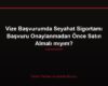 Vize Başvurumda Seyahat Sigortamı Başvuru Onaylanmadan Önce Satın Almalı mıyım?