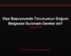 Vize Başvurumda Torunumun Doğum Belgesini Sunmam Gerekir mi?