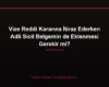Vize Reddi Kararına İtiraz Ederken Adli Sicil Belgemin de Eklenmesi Gerekir mi?