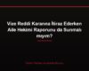 Vize Reddi Kararına İtiraz Ederken Aile Hekimi Raporunu da Sunmalı mıyım?