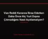 Vize Reddi Kararına İtiraz Ederken Daha Önce Hiç Yurt Dışına Çıkmadığımı Nasıl Açıklamalıyım?