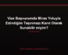 Vize Başvurumda Miras Yoluyla Edindiğim Taşınmazı Kanıt Olarak Sunabilir miyim?